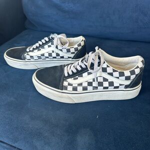Vans Checkered Old Skool Classic Skate Shoes